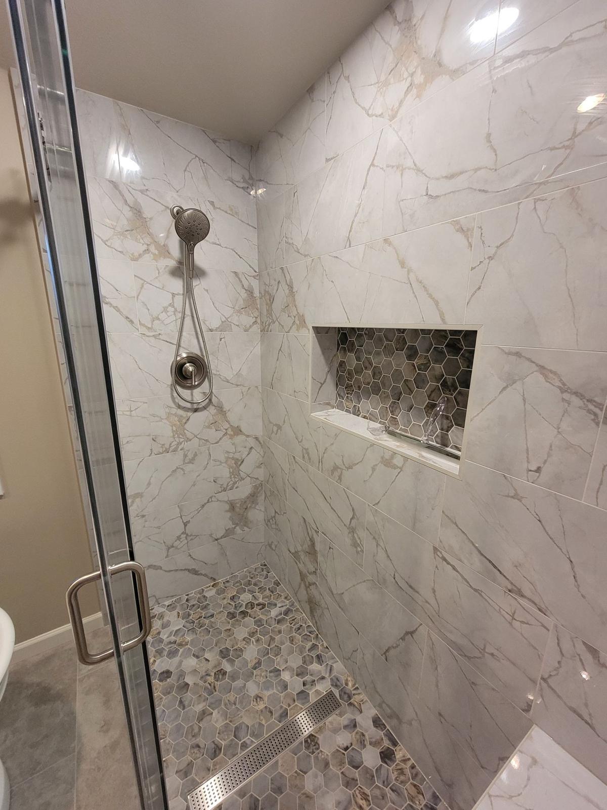 Bathroom remodel project 6 by SanVision LLC in Seattle
