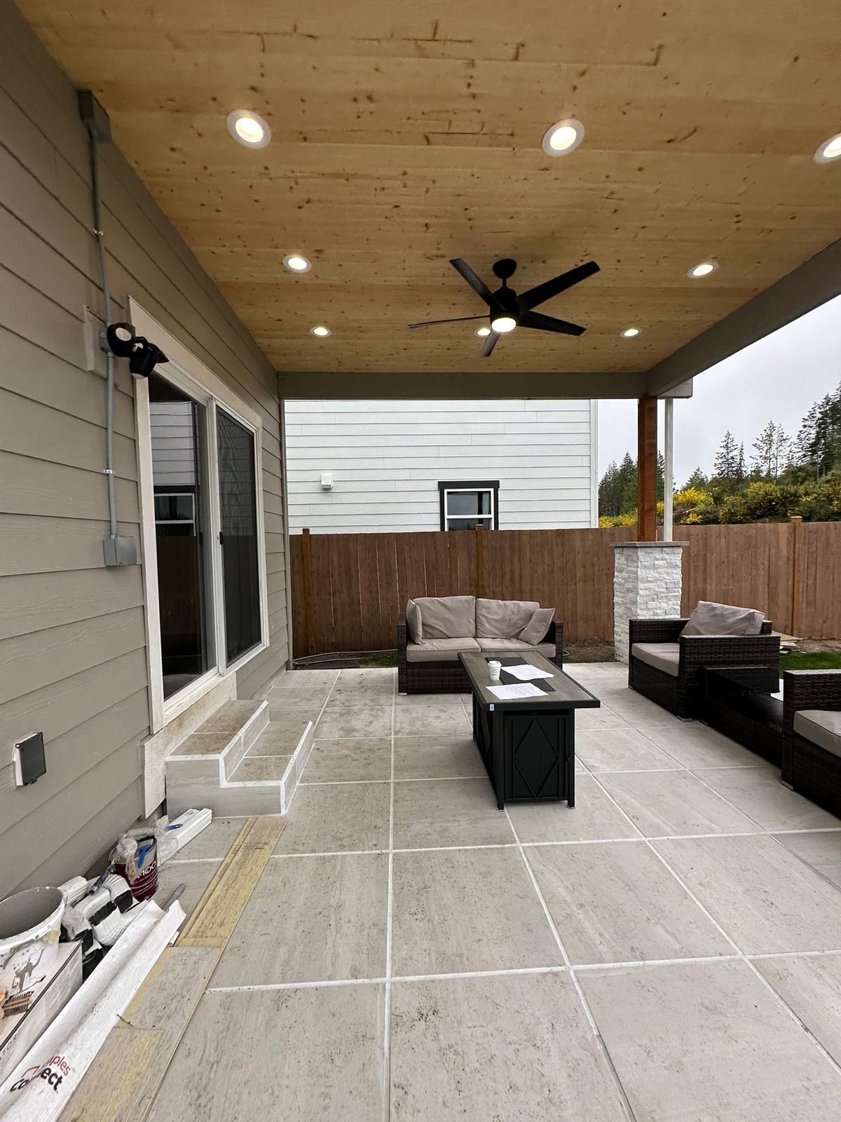 Exterior & Deck remodel project 8 by SanVision LLC in Seattle