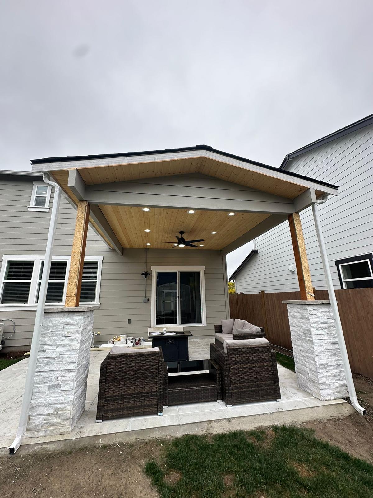 Exterior & Deck remodel project 12 by SanVision LLC in Seattle