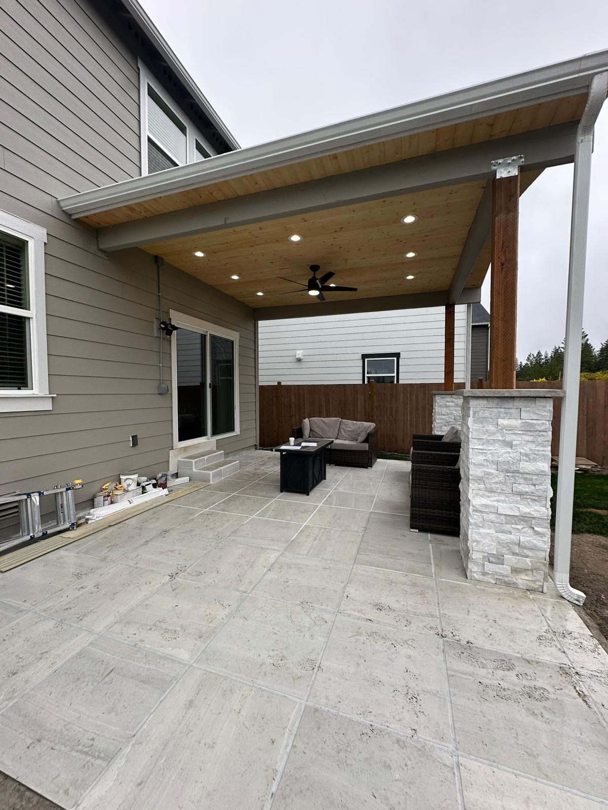 Exterior & Deck remodel project 20 by SanVision LLC in Seattle