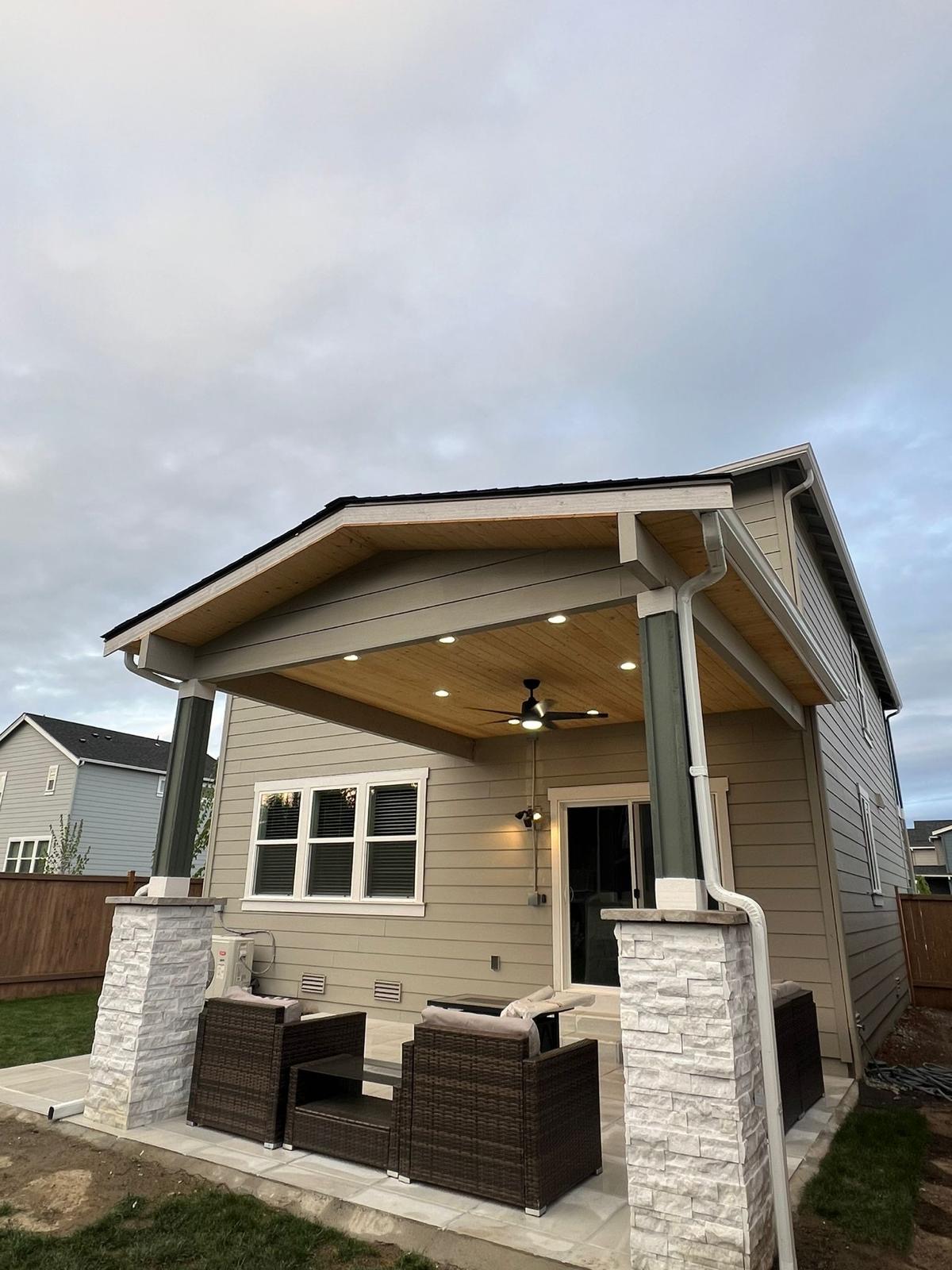 Exterior & Deck remodel project 24 by SanVision LLC in Seattle